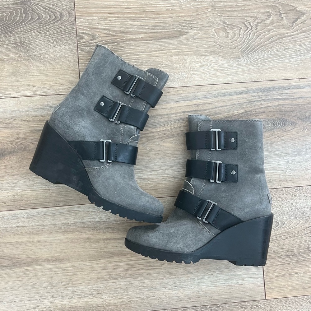 SOREL After Hours Suede Booties